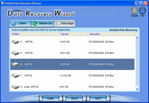 Deleted recovery